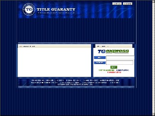 Web site www.tghawaii.com, Title Guaranty Hilo